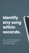 Uta - Identify, discover and download music screenshot 1