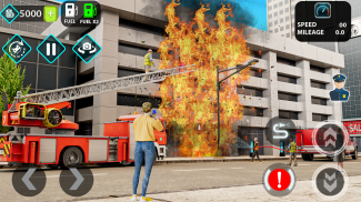 Fire Truck Games & Rescue Game screenshot 3