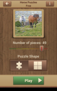 Horse Jigsaw Puzzles HD screenshot 14