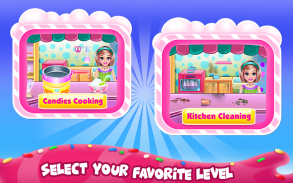 Candy Shop Cooking and Cleaning screenshot 1