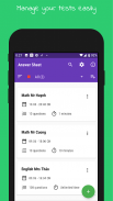 Answer Sheet screenshot 1