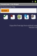 Home Screen Title Widget screenshot 10