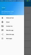 Vietnamese Vivo Fonts screenshot 1