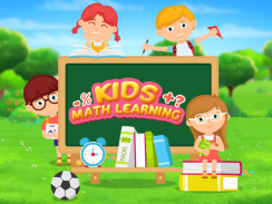 Kids Math - Add , Subtract, Count, Compare Learn screenshot 0