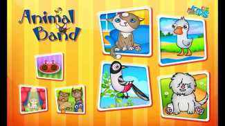 123 Kids Fun ANIMAL BAND Game screenshot 0