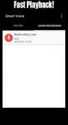 Smart Voice Recorder App screenshot 0