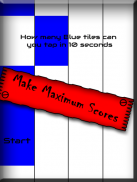 Piano Tile : Blue Music Game screenshot 5