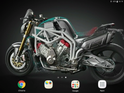 Motorcycle Engine V6 3D LWP screenshot 8