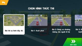 Học Sa Hình GPLX 3D - Ôn thi GPLX screenshot 3