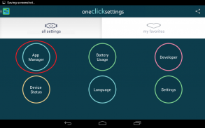 One Click Settings All In One screenshot 5