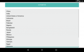 Alphabetizer screenshot 2