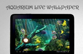 Aquarium Clock Live Wallpaper screenshot 6