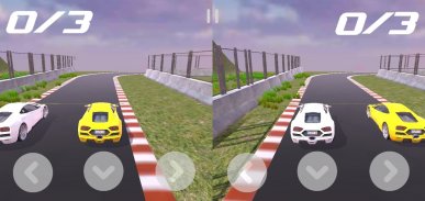 Car racing speed two players-driving y multiplayer screenshot 1