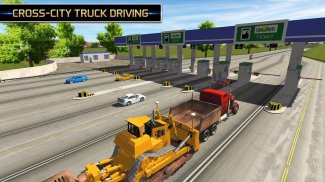 Truck Simulator - اليورو شاحنة محاكي 2018 screenshot 6