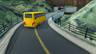 Real Euro Bus Driving Simulator 3D screenshot 2