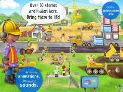 Tiny Builders: Crane, Digger, Bulldozer for Kids screenshot 6