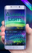 Aurora Lights GO Keyboard Animated Theme screenshot 0