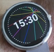 Tiny Laser Watch Face screenshot 0