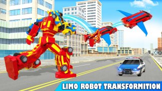 Flying Helicopter Transform Robot Shooting Game screenshot 3