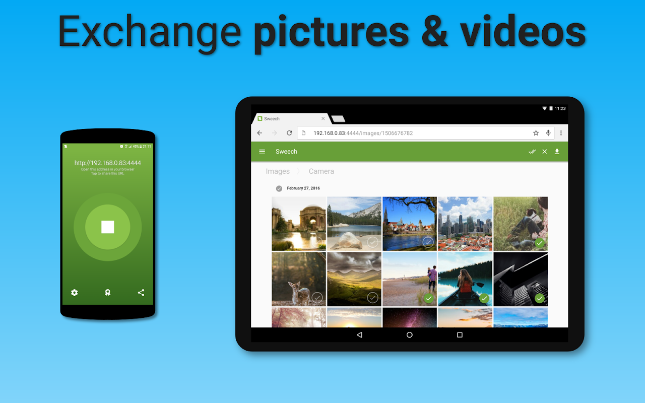 Sweech - Wifi File Transfer - Загрузить APK для Android | Aptoide