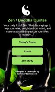 Daily Zen / Buddha Quotes - Free Edition screenshot 0