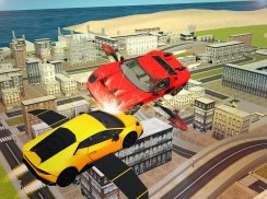 Flying Sport Car Simulator2016 screenshot 4