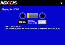 MSX2Cas - MSX Cassette Loader screenshot 7