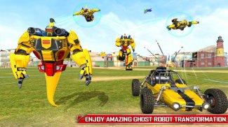 Flying Robot Car Game screenshot 0