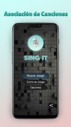 Sing it - Asociación de canciones screenshot 5