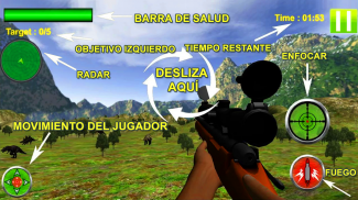 Caza de los dinosaurios de la selva - 3D screenshot 4