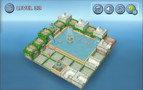 Flow Water Fountain 3D Puzzle - Flujo Agua Fuente screenshot 0