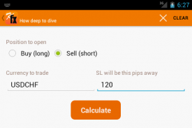 Forex Position Size Calculator screenshot 2