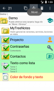 Notas - Bloc de notas con contraseña (gratuito) screenshot 9