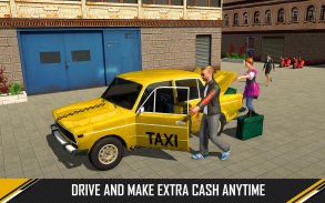 Taxi Driving Game 2018: Taxi Yellow Cab Driving 3D screenshot 3