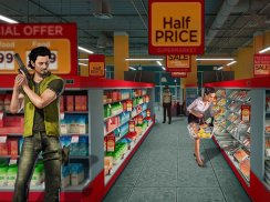 Supermarket Robbery Real Gangster Game Crime City screenshot 9