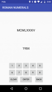 Roman Numerals Converter screenshot 2