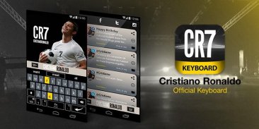 Cristiano Ronaldo Keyboard screenshot 0