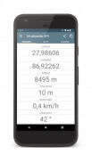Mi ubicación GPS y datos GPS screenshot 1