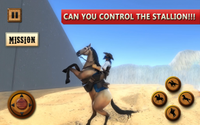骑马：3D 马游戏 screenshot 0