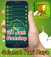 Takbiran Idul Fitri & Idul Adha 24 Jam Nonstop screenshot 1