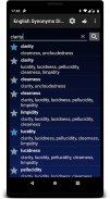 English Synonyms Dictionary fo screenshot 2