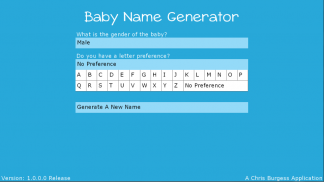 Baby Name Generator screenshot 0