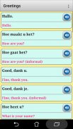 Dutch phrasebook and phrases f screenshot 2