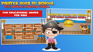 Pirate 4th Grade Games screenshot 1