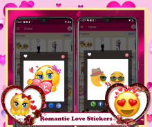 Romantic Love Stickers screenshot 3