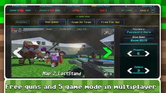 Blocky Combat Strike Zombie Survival screenshot 0