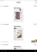 Basler Zeitung E-Paper screenshot 5