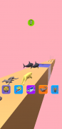 Animal Transform Pusher Race 3D screenshot 1