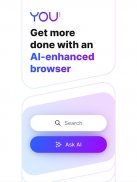 You.com AI Search and Browse screenshot 1
