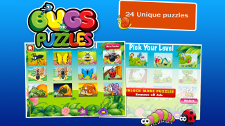 Preschool Puzzles: Bugs Jigsaw screenshot 3